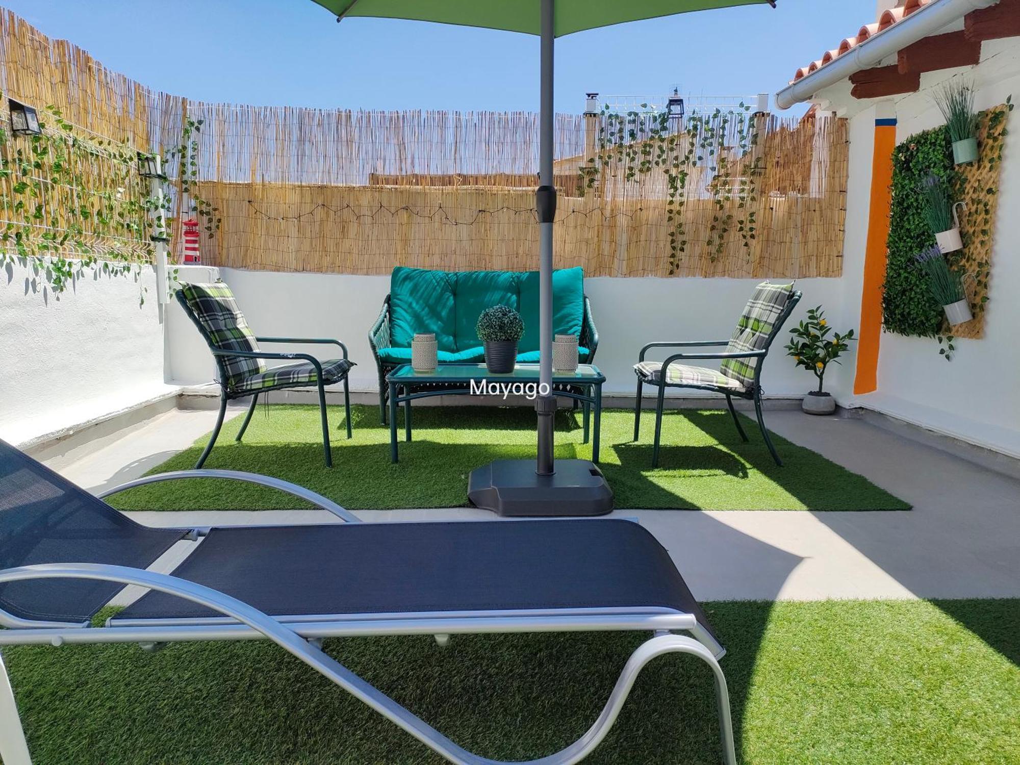 Casa Mayago, Terraza Y Solarium Hébergement de vacances Pego