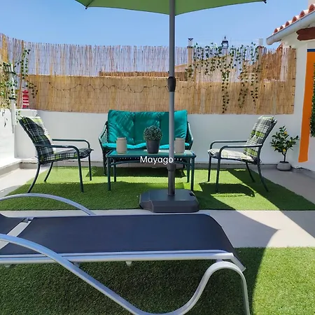 Casa Mayago, Terraza Y Solarium Pego Esterno foto